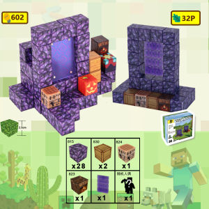 My Magnetic Building Blocks World Magnetic Assembly Magic Cube Building Magnetic Childrens ToyTransformable Blocks Set