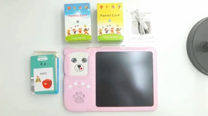 Mesin Pembelajaran Kad Imbas Kanak Kanak Mainan Awal Pendidikan Bahasa Inggeris Bayi 2 Tahun Mainan Kids Flash Card Learning Machine Early Education English Words Reader Cognitive Learning Toy Toddlers 2 Years Educational幼儿童插卡片识字早教机英语单词启蒙认知学习机2岁宝宝益智玩具E155