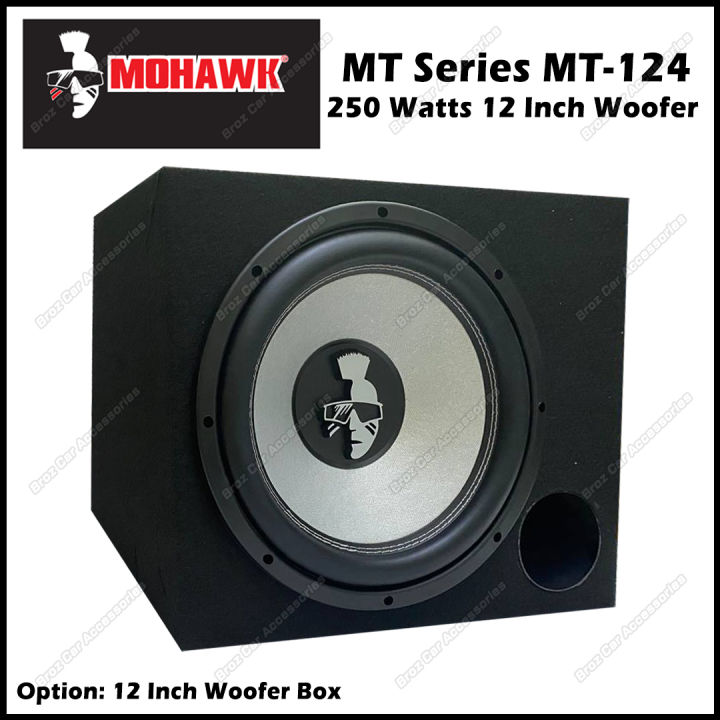 100% ORIGINAL MOHAWK MT SERIES MT-124 12 inch Subwoofer 250 Max