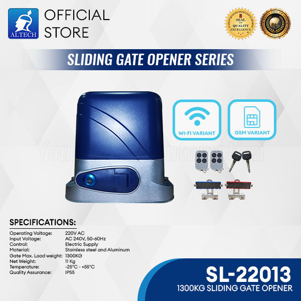 [NEW DESIGN] ALTECH WIFI or GSM 4G 1300KG Heavy Duty Automatic Sliding