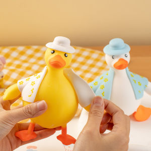 YONGQING กระดูกเป็ดฉกของเล่นการ์ตูนสัตว์บีบอัดของเล่น