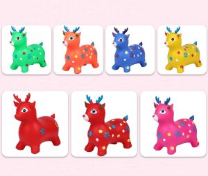 [Hoàn tiền 10%][ rẻ vô địch] Thú Nhún Bơm Hơi Cao Cấp Cho Bé Hình cute - Thú Nhún Bơm Hơi Cho Bé Cỡ Lớn