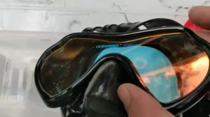 Snorkeling Mask Diving Goggles Full Wet Silicone Foldable Tube Mirror Tempered Glass Diving Mask Travel Size With Case