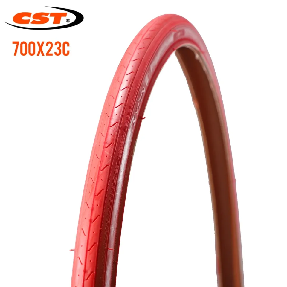 COD】CST Road Bike Tire 700x23C Ultra Light Tire Dead Flying Tire
