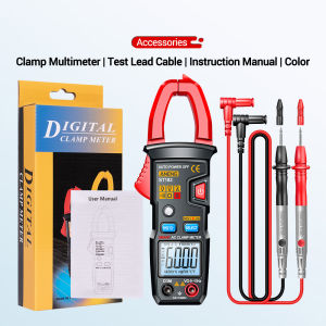 diymore Clamp Meter Thông minh kỹ thuật số Clamp Meter Độ chính xác cao AC DC Clamp Meter Backlit vạn năng 400mV 600A 4000/6000 Đếm vạn năng Đồng hồ đo điện áp