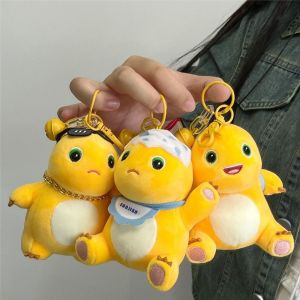 YOUSHI TOP Dragon Plushies Milk Dragon Doll Keychain Plush Doll Stuffed Animals Small Yellow Dinsour Toys Car Keychain Cute Milk Dragon Plush Toys Birthday Gift
