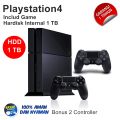 playstation4 ps4 hen  jailbreak cfw firmware Terbaru 2024  hardisk 1 tb. 