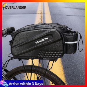 Multifuncti Mountain Bike Saddle Rear Rack Luggage Carrier Tail Seat Pannier