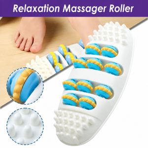 Foot Roller Massager Pad For Pain Relief Deep Relaxation Theraphy Reflexology Acupressure Massage