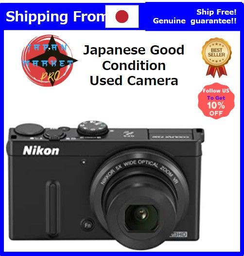Japanese Used Camera]Nikon Digital Camera COOLPIX P330 Open F