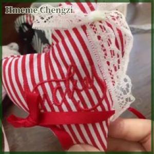 Hmeme Kawaii Lace Bow Keychains Plush Stuffed Letter Embroidery Heart Charms Keyring Car Bag Pendant Hanging Ornaments Decoration Gift