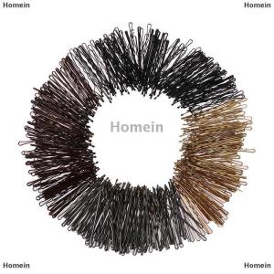 [COD] Homein 100Pcs Wedding Hair Clips Barrette Hairpins Black Side Wire Folder Styling Tools