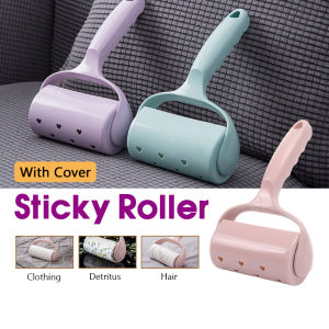 Strong Sticky Lint Roller Dust Hair Removal Cover Tearable Paper Refillable Remove Clean Bedroom Carpet Hair Fur Dust
