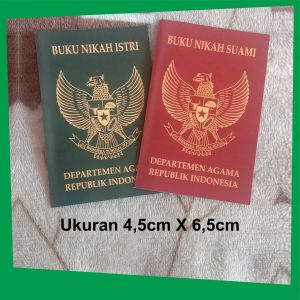 Replika / miniatur buku nikah untuk hiasan mahar buket dan lainya BISA CUSTOM UKURAN