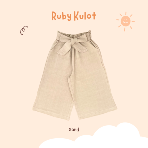 Yobebee Ruby Kulot Pants Celana Anak Perempuan 4-9 Tahun