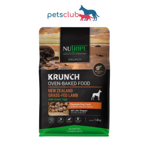 Nutripe - KRUNCH Oven-Baked with Green Tripe Formula Dog Food 1.8kg/7kg
