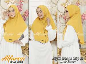 BERGO LUBANG TELINGA / HIJAB JERSEY TERBARU / JILBAB INSTAN LUBANG TELINGA JERSEY TERBARU