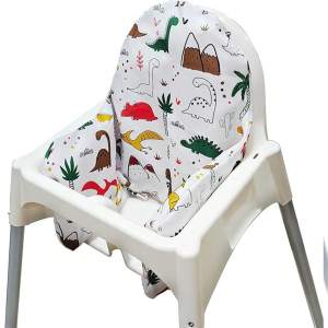 Infant Baby Dining-Chair Cushion Cover Baby Dining Chair Sofa Chair Double Sided Printing Seat Cover Inflatable Back Cushion