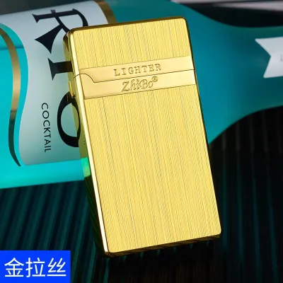 Mancis Korek Api Klasik 802 Sumbu Minyak Vintage Oil Lighter Unik Denting