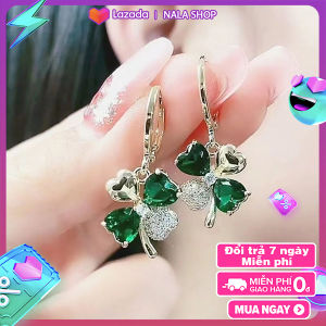 Bông tai nữ đơn giản xu hướng mới - trang sức đi tiệc hoa tai nữ hàn quốc earrings for women UY293 bông tai hoa bông tai dáng dài bong tai nữ kiểu bạc bông tai dự tiệc BSTKL - [NaLa Shop]