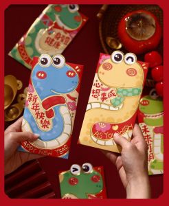 ANGPAO PREMIUM KUPING 3D SNAKE YEAR IMLEK 2025 hongpao amplop tahun ular sincia sinchia xin