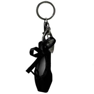 Sturdy Alloy and Farbic Materials Dance Shoe Key Holder Accessory Portable for Student and Instructors Stylish Outfits