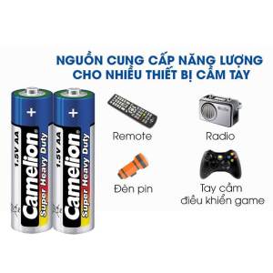 Pin AA Camelion super heavy duty vỉ 2 viên Hộp 40 viên