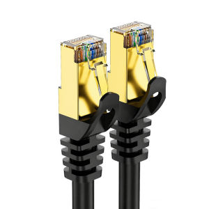 CAT7 SFTP Ethernet Cable – Double Shielded Copper 10Gbps Data Transfer
