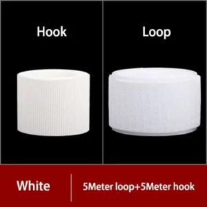 No Glue 5meter 20-100mm High Quality Strong Non-Adhesive Hook Loop Fastener Tape Strip Nylon Sticker Adhesive for Sewing DIY