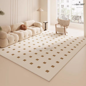 [SG Stock]Crystal velvet non-slip bedroom mat ho decorative foot mat living room decorative car