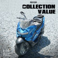 1:12 Pull Back Motorcycle Vehicle Toy With Light And Sound For Kids (1 Piece Assorted Color). 