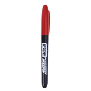 1-5mm White Marker Pens Oily Waterproof White Gel Pen Twin Tip Permanent Marker Pen DIY Graffiti Sketching Marker Waterproof Ink Thin Nib Deep Hole Long Marker Pen Various Marker Pens