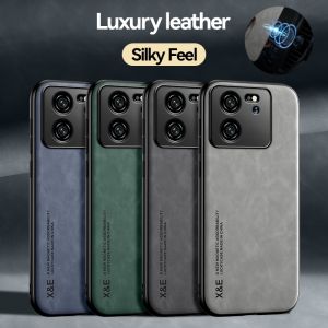 For Xiaomi 13T Pro 5G Case Leather Shockproof Phone Case For Xiomi Xiaomy Mi13T Mi 13 T Xiaomi13T Pro Car Magnetic Holder Cover