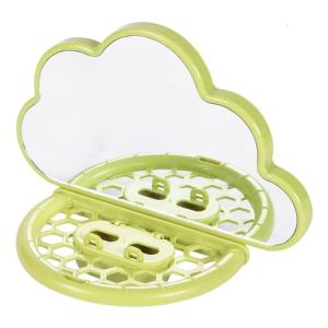 Vẹt đậu feeders đứng đào tạo trạm Rack với gương chơi thang khuyến khích tương tác và giải trí