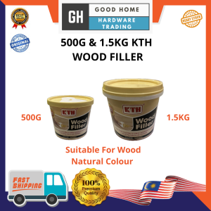 500G & 1.5KG KTH Putty Filler / Wood Filler Filling Cracks and Holes