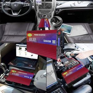 🔥💯【ของแท้100%】อินเวอร์เตอร์ 5000W inverter แปลงไฟ 12v เป็น 220v อินเวอเตอร์ 12v 5000w เครื่องแปลงไฟ อินวอเตอร์ อินเวอร์เตอร์แปลงไฟ เครื่องเเปลงไฟ ตัวแปลงไฟฟ้า หม้อแปลงไฟ อินเวอร์เตอร์แท้ อินเวอร์เตอร์เพียวซายเวฟ วัตต์อินเวอร์เตอร์ไฟฟ้า