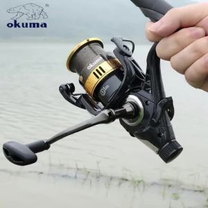 Okumas New All Metal Rotating Fish Wheel Features Flexible Operation and Dual Unloading Design