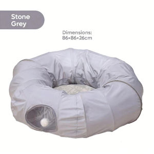 【🔥SG】3-in-1 Foldable Cat Tunnel Pet Bed Cat Toy Teaser Tunnel Indoor Cat Playing Games Mainan Kucing Terowong 猫隧道玩具