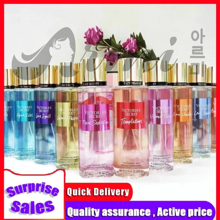 VS Victoria's Secret Perfume Fragrance Mist 250ml w/ Barcode (Scents A ...