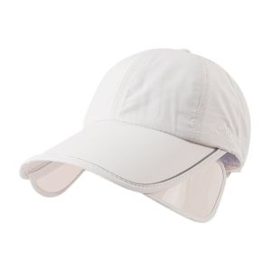 YUNAFIN Breathable Baseball Cap Wide Brim UV Protection Sun Hat Summer Casual Panama Cap Men Women