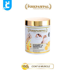 Pinkpawpal ผงโรยอาหารสัตว์เลี้ยง เสริมโปรตีน เพิ่มน้ำหนัก ดูแลขนสวยเงางาม สุนัข แมว Cleverpet