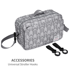 Orzbow Baby Waterproof Diaper Bag Portable Stroller Bag for Diapers Toys Reusable Wet Bags Organizer For Mom