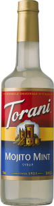 TORANI MOJITO MINT SYRUP 750ML – PERFECT FOR COCKTAILS MOCKTAILS AND SUMMER BEVERAGES