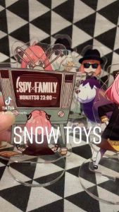 Mô Hình Tượng Standee Acrylic Mica 2 mặt - Spy X Family - Anya Loid Forger Yor Briar Yor Forger Kimera Anya - 10cm