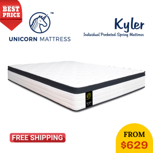 Unicorn Kyler 10 Inch Individual Pocketed Spring Mattress