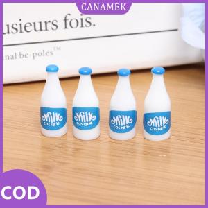 CANAMEK✨ 4 sản phẩm mô hình Sữa Nhà búp bê thu nhỏ 1/12 Nhà búp bê phụ kiện nhà bếp đồ chơi