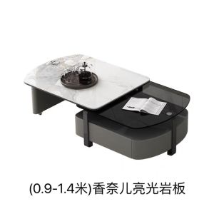 【SG Sellers】Coffee Table Tea Table Rock Plate Coffee Table Furniture Multifunction Coffee Table With Leg Foldable Coffee Table Coffee Table Set Folding escopic Storage Tea Table