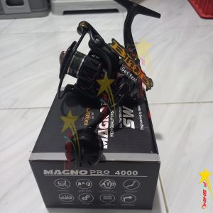 Starsfishing Reel Pancing Power Handle Blood MAGNO PRO 2000 3000 4000 SW Fishing Spinning Saltwater
