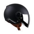 Nomad ZYCLO PD S0 - Open Face Dual Visor Helmet (FREE Clear Visor). 