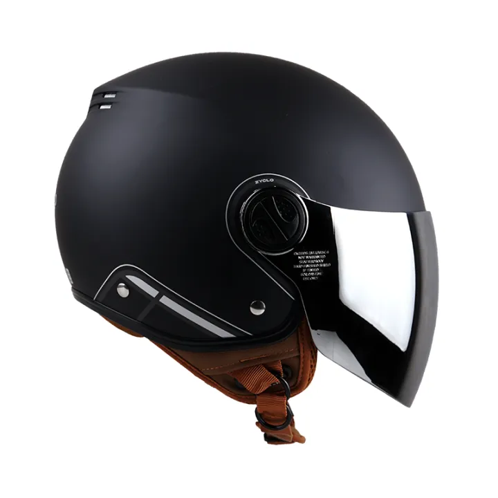 NOMAD%20ZYCLO%20PD%20S0%20Open%20Face%20Dual%20Visor%20Motorcycle%20Helmet%20%7C%20ECE%20CERTIFIED%20%7C%20Free%20Clear%20Visor%20-%20Image%206